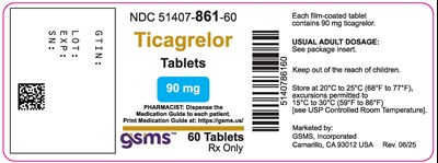 51407-861-60lb (Ticagrelor 90 mg)